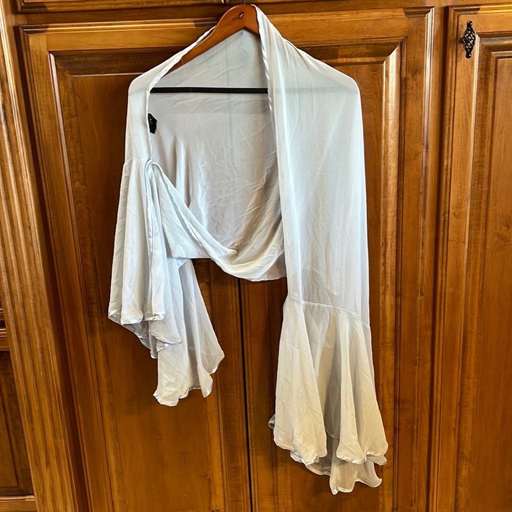 Camille La Vie, Sheer scarf cover up for arms. Size L/XL